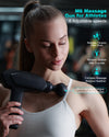 M6 Professional Massage Gun Deep Tissue, Quiet,Touch Screen,Handheld Muscle Massager Gun for Athletes,6 Speeds
